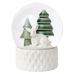 Winter Stories snøkule kanin