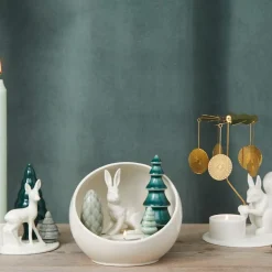 Winter Stories telysholder hare