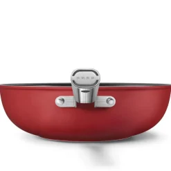 Wokpanne 30 cm rød