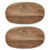 Wood brett 33x19 cm 2 stk akasie