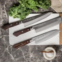 Wood kokkekniv 18 cm stål