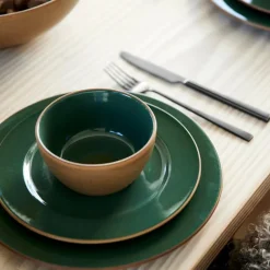 Wood middagstallerken 27 cm wood/forest