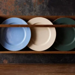 Wood middagstallerken 27 cm wood/forest