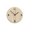 Wood time klokke natur