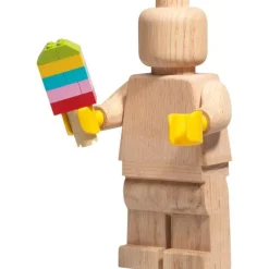 Wooden collection LEGO® minifigur 21 cm såpet eik