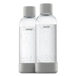 Woody flaske 1L 2 stk grå