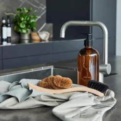 Wool oppvaskbørste soft 23 cm natur/svart