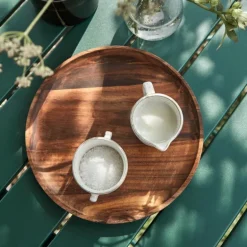 Woon brett 22 cm natur