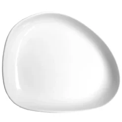 Yayoi dyp tallerken 19x16 cm hvit