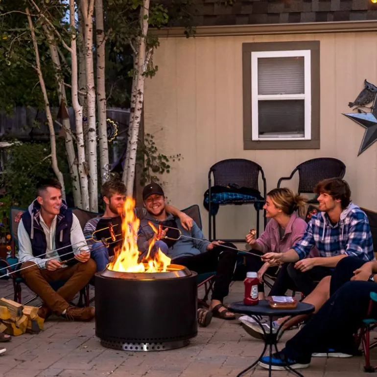 Yukon + stand 2.0 bålpanne 68,5x50,5 cm ash