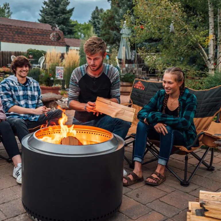 Yukon + stand 2.0 bålpanne 68,5x50,5 cm ash