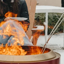 Yukon + stand 2.0 bålpanne 68,5x50,5 cm mulberry