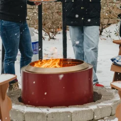 Yukon + stand 2.0 bålpanne 68,5x50,5 cm mulberry