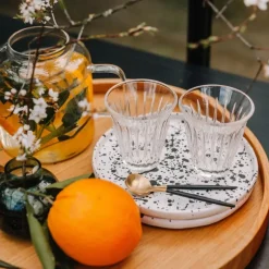 Zinc vannglass 19 cl 6 stk